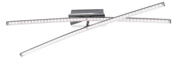 Leuchten Direkt 11272-55 - LED Prisadený luster SIMON 2xLED/8W/230V matný chróm