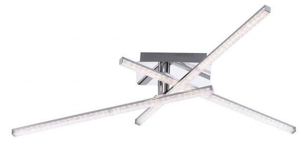 Leuchten Direkt 11293-17 - LED Prisadený luster SIMON 3xLED/5W/230V lesklý chróm