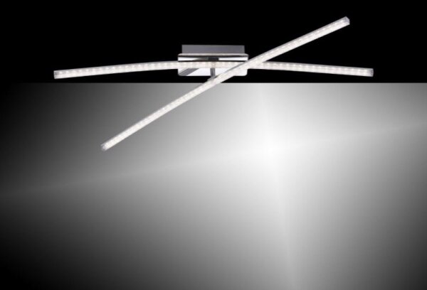 Leuchten Direkt 11292-17 - LED Prisadený luster SIMON 2xLED/8W/230V lesklý chróm