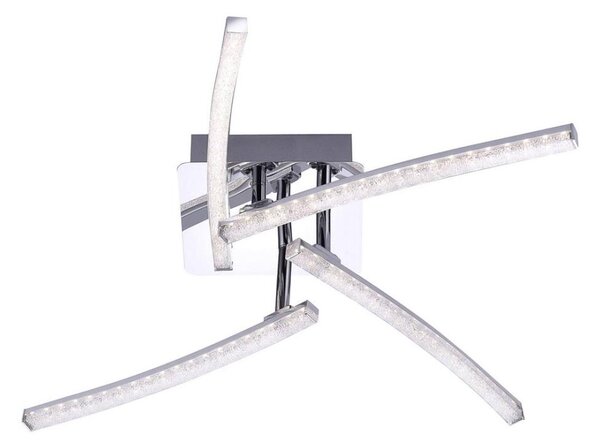 Leuchten Direkt 11291-17 - LED Prisadený luster SIMON 4xLED/3W/230V lesklý chróm
