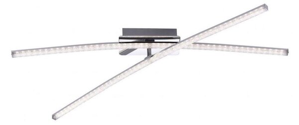 Leuchten Direkt 11292-17 - LED Prisadený luster SIMON 2xLED/8W/230V lesklý chróm