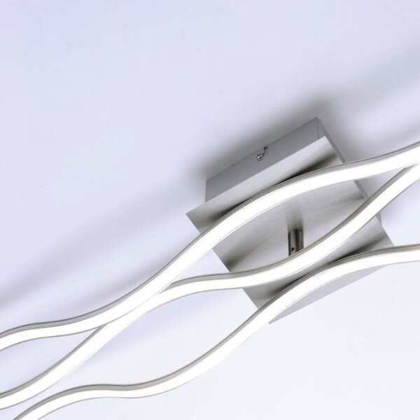 Leuchten Direkt 15167-55-LED Prisadený luster WAWE 2xLED/12,5W/230V+LED/17W