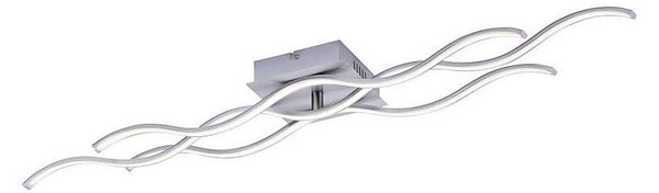 Leuchten Direkt 15166-55 - LED Prisadený luster WAWE LED/28W/230V matný chróm