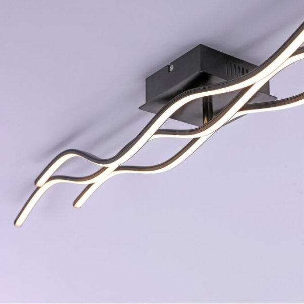 Leuchten Direkt 15167-18-LED Prisadené stropné svietidlo WAWE 2xLED/12,5W/230V+LED/17W