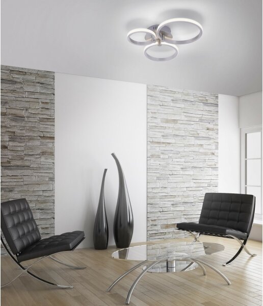 Leuchten Direkt - Prisadený LED luster JOHANNA LED/4,5W/230V+LED/6W+LED/7,5