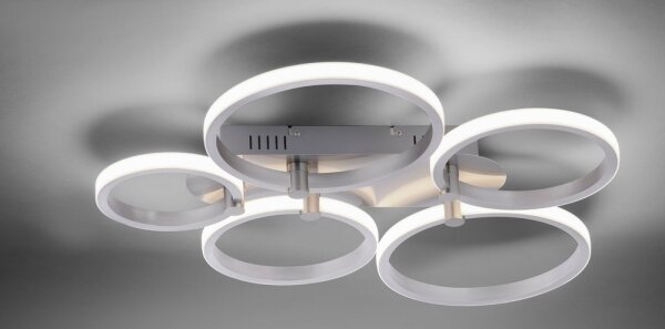 Leuchten Direkt - LED prisadený luster JOHANNA 2xLED/11,5W/230V+2xLED/9W+LED/7W