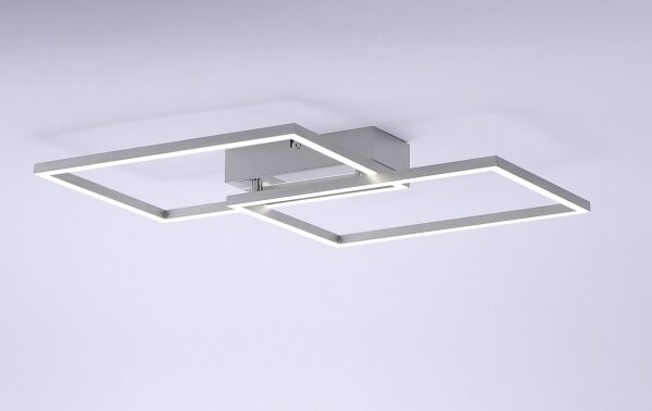 Leuchten Direkt 14018-55 - LED Stmievateľný prisadený luster IVEN 2xLED/15W/230V