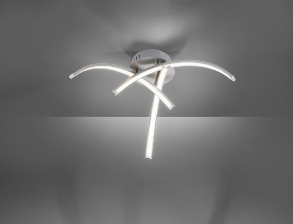 Leuchten Direkt 15341-55 - LED Prisadený luster VALERIE 3xLED/3,7W/230V