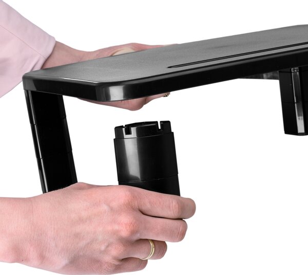 TZB Stojan na monitor RACK čierny