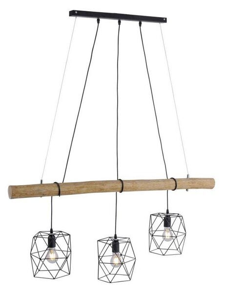 Leuchten Direkt 15503-18 - Luster na lanku EDGAR 3xE27/60W/230V