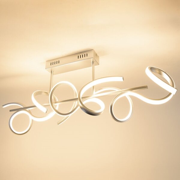 Leuchten Direkt 19032-21 - LED Stmievateľný prisadený luster CURLS LED/25,8W/230V