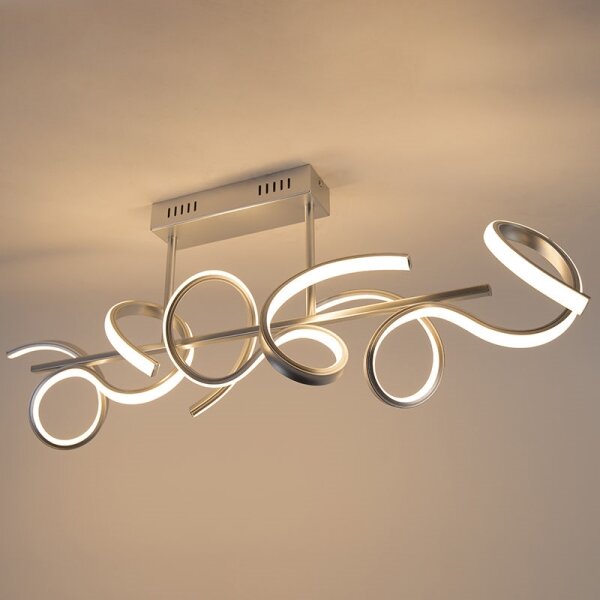 Leuchten Direkt 19032-21 - LED Stmievateľný prisadený luster CURLS LED/25,8W/230V
