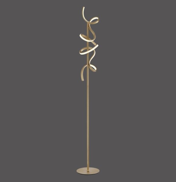 Leuchten Direkt 19031-60 - LED Stmievateľná stojacia lampa CURLS LED/22W/230V