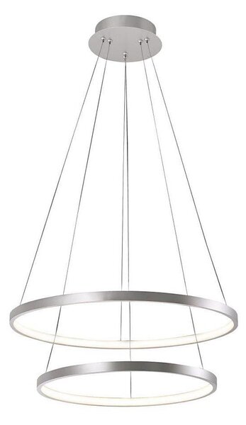 Leuchten Direkt 11525-21 - LED závesný luster na lanku CIRCLE LED/15W/230V + LED/25W
