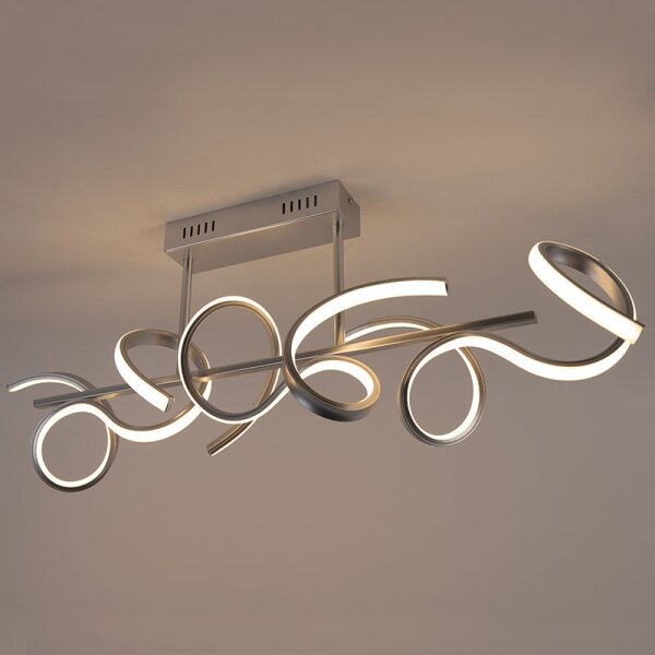 Leuchten Direkt 19032-21 - LED Stmievateľný prisadený luster CURLS LED/25,8W/230V