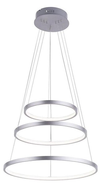 LED stmievateľný luster na lankách CIRCLE LED/15W/230V + LED/20W + LED/25W