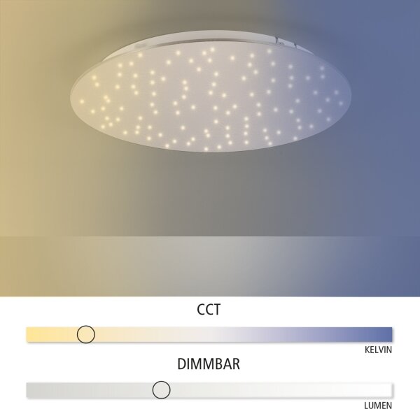 Leuchten Direkt 14673-55 - LED Stmievateľné svietidlo SPARKLE LED/18W/230V + DO