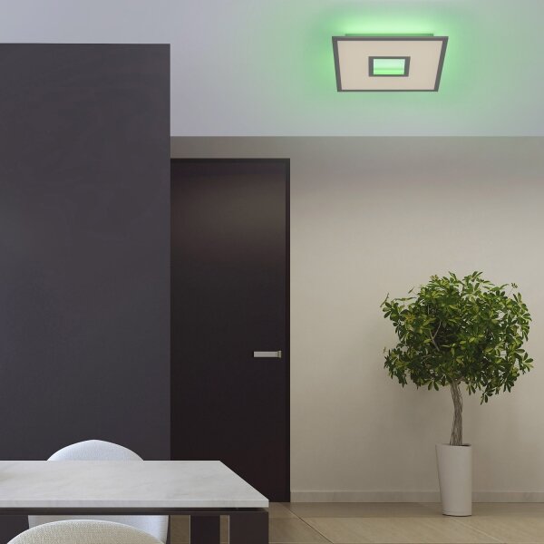 Leuchten Direkt - LED RGB Stmievateľné svietidlo LED/22,5W/230V + LED/5W + DO