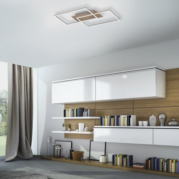Leuchten Direkt 14018-78 - LED Stmievateľné svietidlo IVEN 2xLED/15W/230V + DO