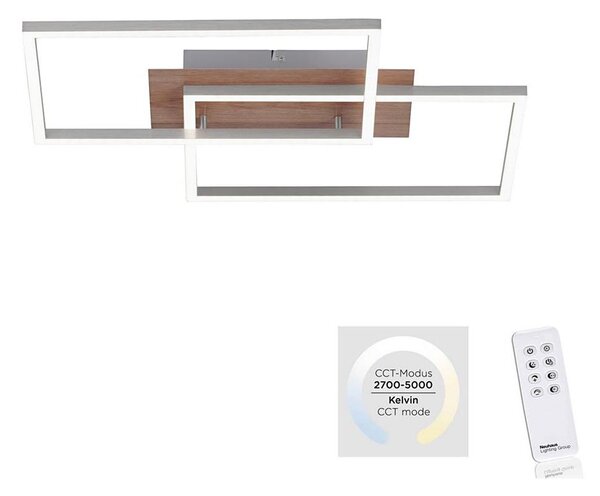 Leuchten Direkt 14018-78 - LED Stmievateľné svietidlo IVEN 2xLED/15W/230V + DO