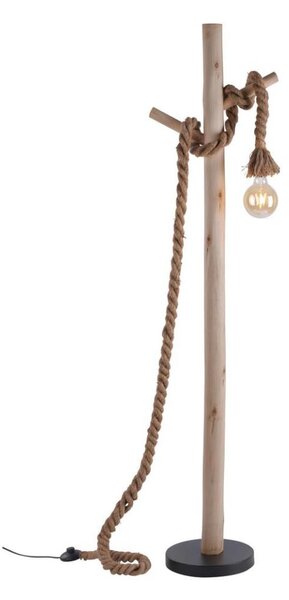 Leuchten Direkt 15484-18 - Stojacia lampa ROPE 1xE27/15W/230V