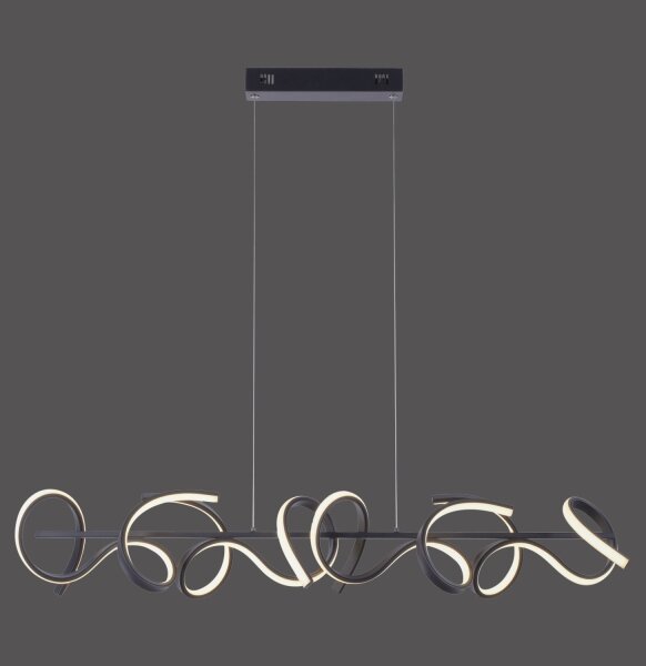 Leuchten Direkt 19033-18 - LED Stmievateľný luster na lanku CURLS 4xLED/10,2W/230V