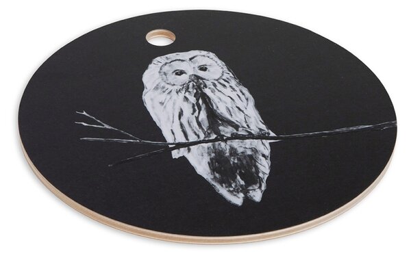 Miiko Design Box na pečivo s doskou Owl