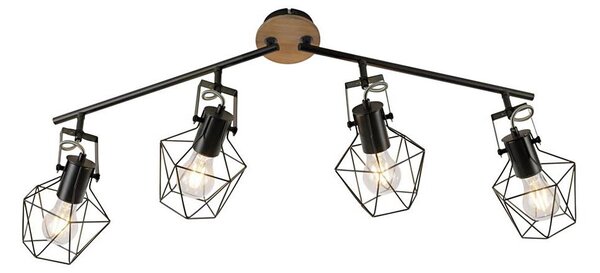 Leuchten Direkt 15674-78 - Bodové svietidlo JARO 4xE27/60W/230V