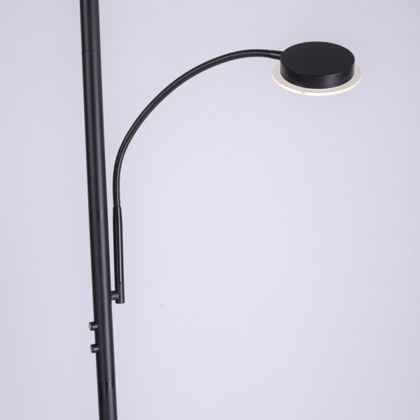 Leuchten Direkt 11709-18 - LED Stmievateľná lampa HANS LED/22W/230V + LED/4W