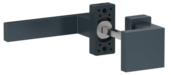 Hliníkový set kľučka/guľa, RAL 7016 matná