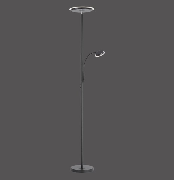 Leuchten Direkt 11709-18 - LED Stmievateľná lampa HANS LED/22W/230V + LED/4W