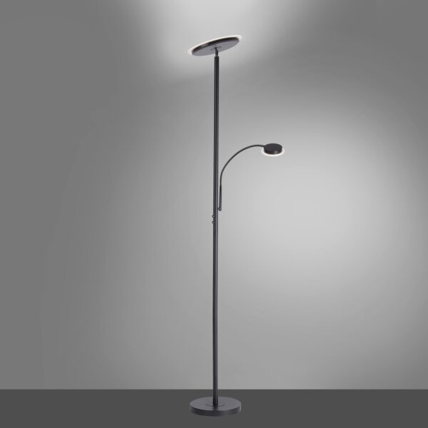 Leuchten Direkt 11709-18 - LED Stmievateľná lampa HANS LED/22W/230V + LED/4W