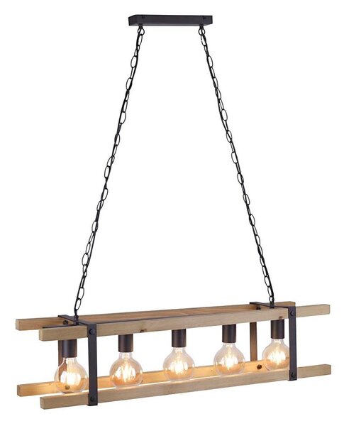 Leuchten Direkt 15685-79 - Luster na reťazi EDITH 5xE27/60W/230V