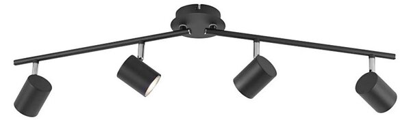 Leuchten Direkt 11944-13 - LED Bodové svietidlo TARIK 4xGU10/5W/230V antracit