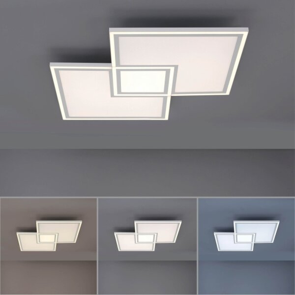 Leuchten Direkt 14855-16-LED Stmievateľné stropné svietidlo EDGING LED/51W/230V+DO