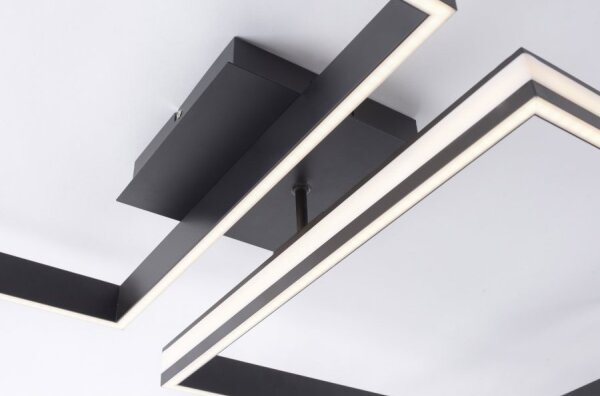 Leuchten Direkt 14700-18- LED Stmievateľný prisadený luster ELIS 2xLED/19W/230V+DO