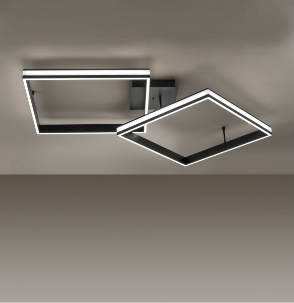 Leuchten Direkt 14700-18- LED Stmievateľný prisadený luster ELIS 2xLED/19W/230V+DO