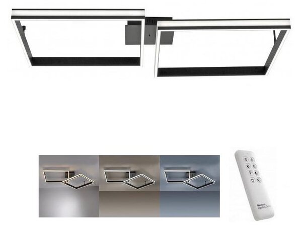 Leuchten Direkt 14700-18- LED Stmievateľný prisadený luster ELIS 2xLED/19W/230V+DO