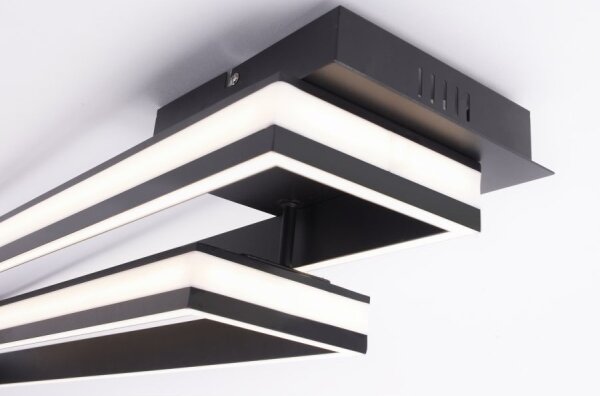 Leuchten Direkt 14701-18- LED Stmievateľný prisadený luster ELIS 2xLED/19W/230V+DO