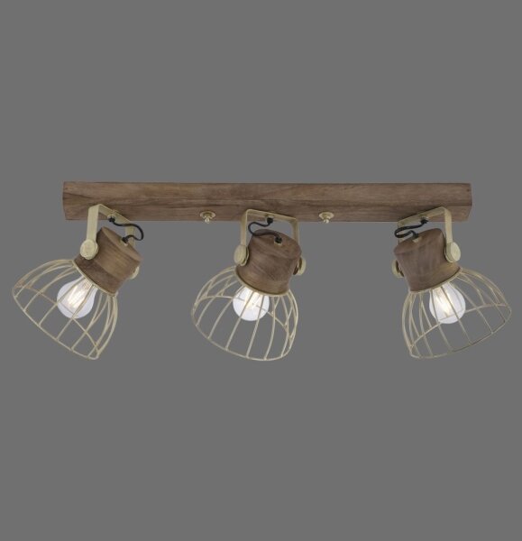 Leuchten Direkt 11488-60 - Bodové svietidlo ALAMI 3xE27/25W/230V