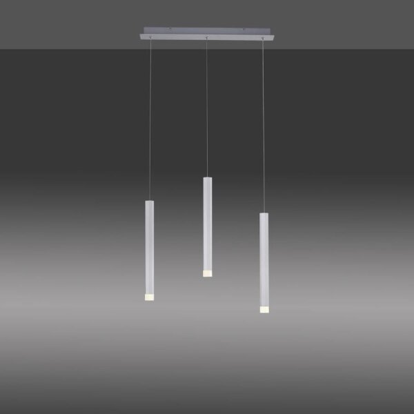 Leuchten Direkt 15203-95 - LED Luster na lanku BRUNO 3xLED/4,8W/230V biela