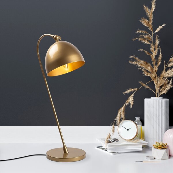 Opviq Stolná lampa Acuka zlatá