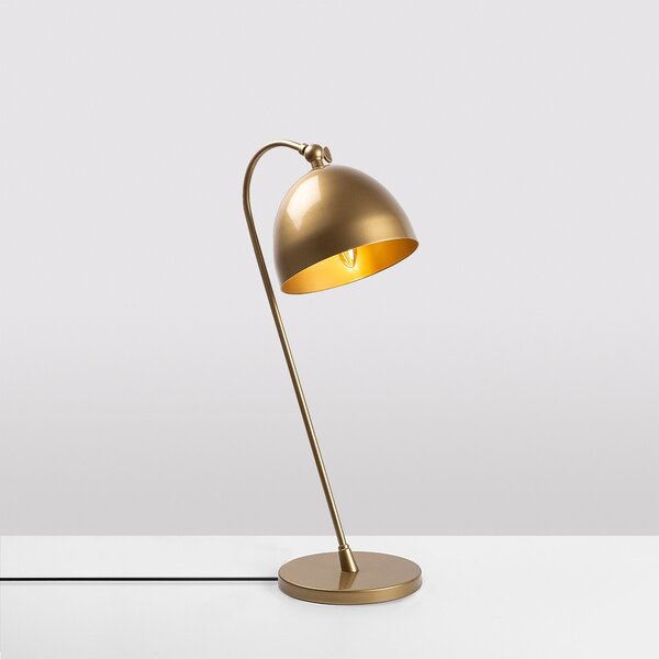Opviq Stolná lampa Acuka zlatá