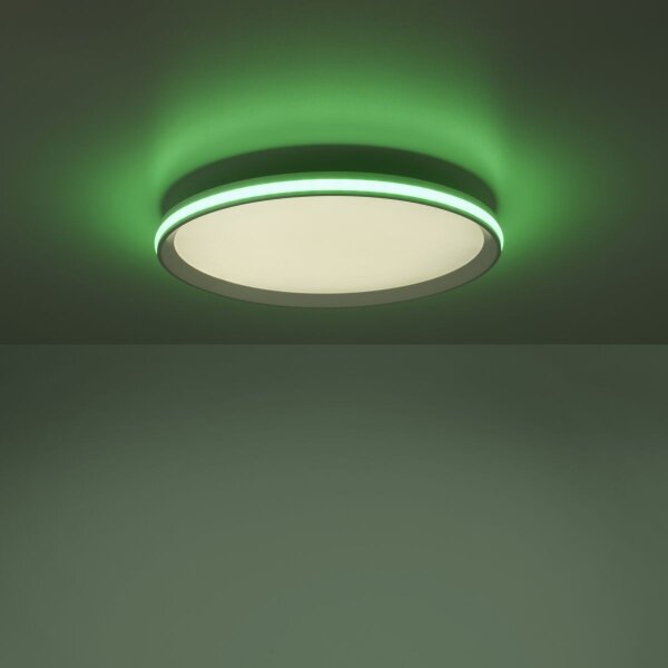 Leuchten Direkt 15555-16-LED RGBW Stmievateľné svietidlo GALACTICA LED/28W/230V+DO