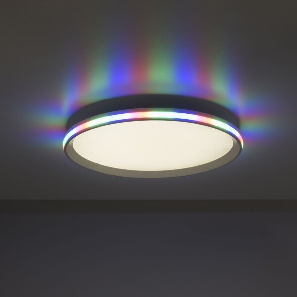 Leuchten Direkt 15555-16-LED RGBW Stmievateľné svietidlo GALACTICA LED/28W/230V+DO