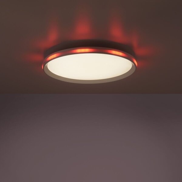 Leuchten Direkt 15555-16-LED RGBW Stmievateľné svietidlo GALACTICA LED/28W/230V+DO