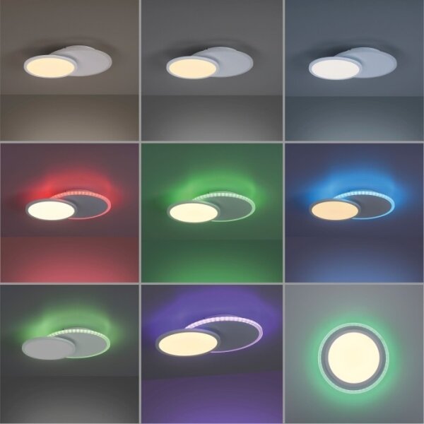 Leuchten Direkt 11662-16 - LED RGB Stmievateľné svietidlo ARENDA LED/21W/230V + DO