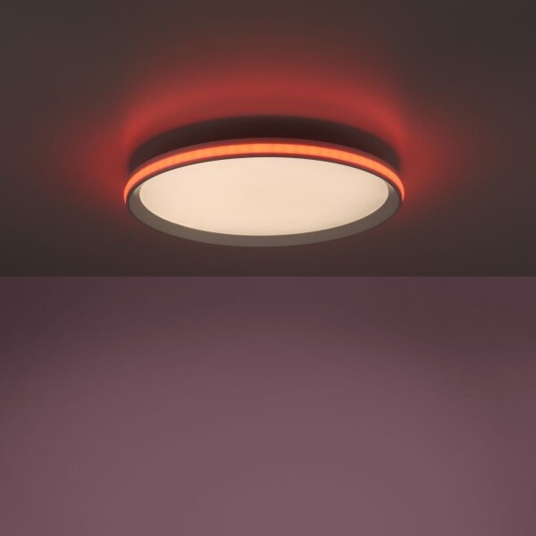 Leuchten Direkt 15555-16-LED RGBW Stmievateľné svietidlo GALACTICA LED/28W/230V+DO