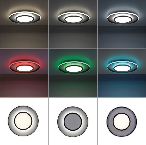 Leuchten Direkt 11627-18 - LED RGB Stmievateľné svietidlo ARENDA LED/31W/230V + DO