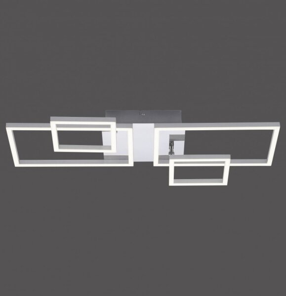 Leuchten Direkt 14030-55 - LED Prisadený luster IVEN 2xLED/12W/230V + 2xLED/5,5W